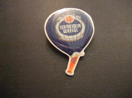 Schneider Weisse blond Duits bier heteluchtballon